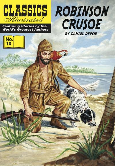 Robinson Crusoe (with panel zoom)    - Classics Illustrated