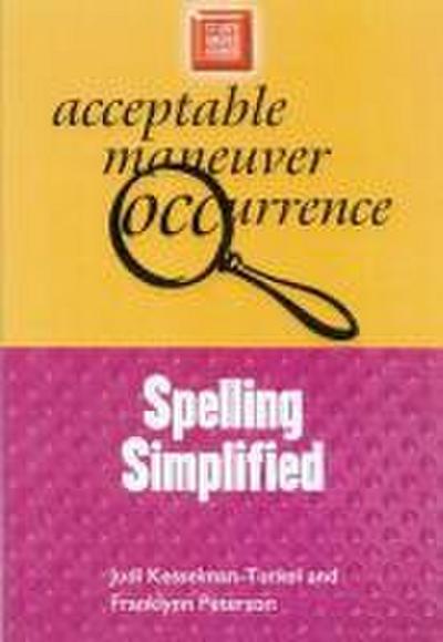 Spelling Simplified