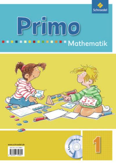 Primo Mathematik, Ausgabe 2009 1. Schuljahr, Schülermaterial A/B, m. CD-ROM, 2 Tle.