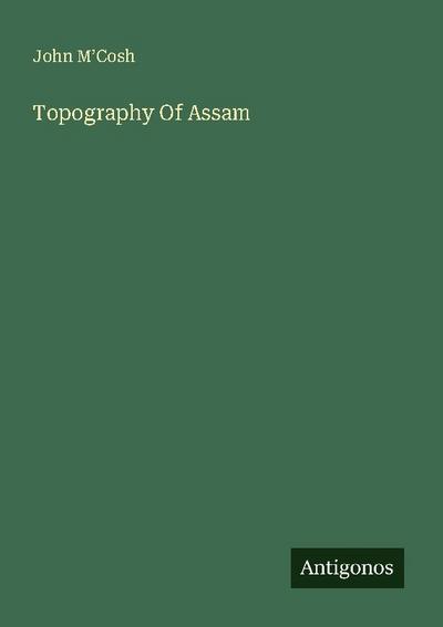 Topography Of Assam