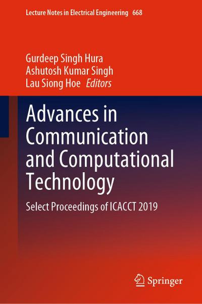 Advances in Communication and Computational Technology