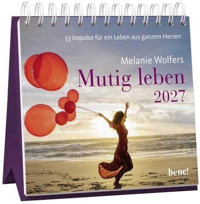 Wochenkalender 2027: Mutig leben