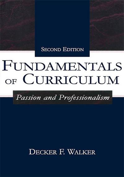 Fundamentals of Curriculum