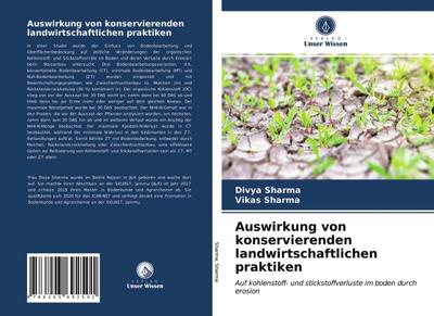 Auswirkung von konservierenden landwirtschaftlichen praktiken