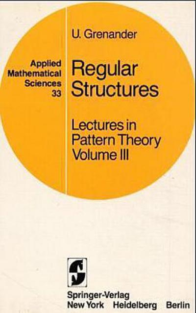 Lectures in Pattern Theory. Vol.3