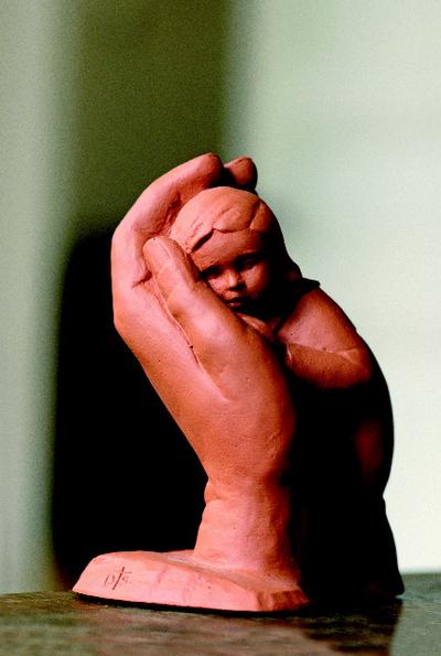 Figur ’Bleib Sein Kind’