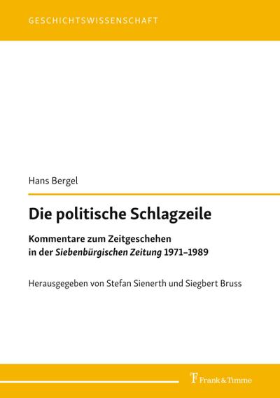 Die politische Schlagzeile
