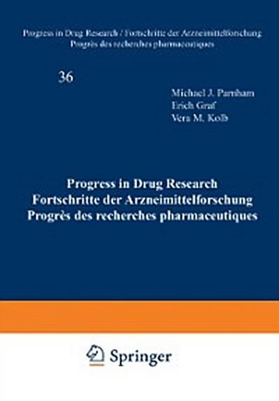 Progress in Drug Research / Fortschritte der Arzneimittelforschung / Progres des recherches pharmaceutiques