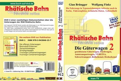 Finke, W: Rhätische Bahn - Die Güterwagen Teil 2/DVD-ROM