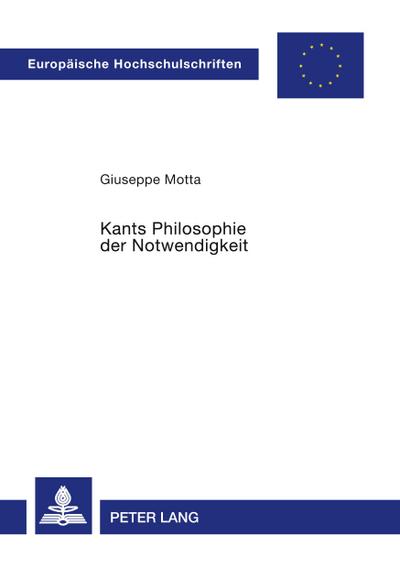 Kants Philosophie der Notwendigkeit