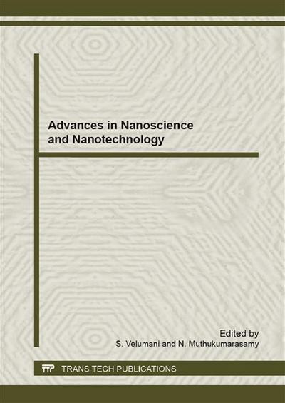 Advances in Nanoscience and Nanotechnology