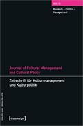 Journal of Cultural Management and Cultural Policy