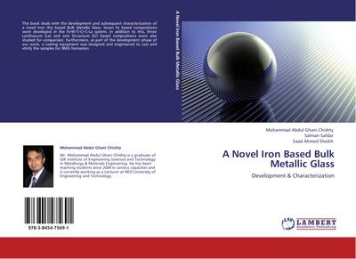 A Novel Iron Based Bulk Metallic Glass