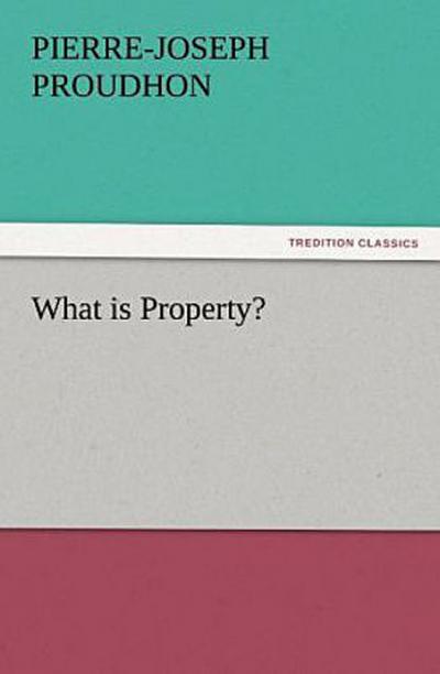 What is Property?