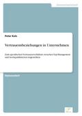 Vertrauensbeziehungen in Unternehmen