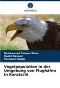 Vogelpopulation in der Umgebung von Flughäfen in Karatschi