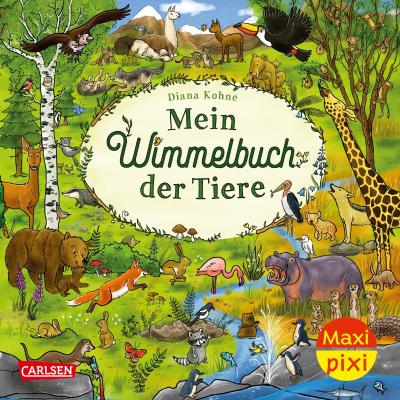 Maxi Pixi 417: VE 5: Mein Wimmelbuch der Tiere (5 Exemplare)