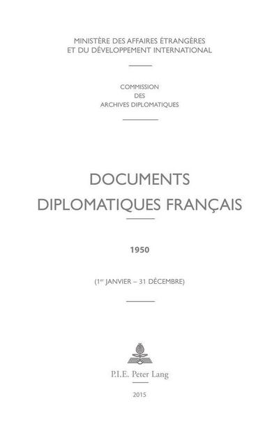 Documents diplomatiques français