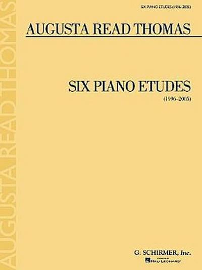 6 Piano Etudes (1996-2005): Piano Solo