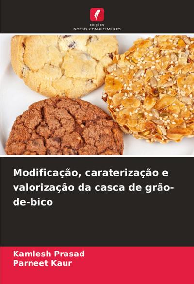 Modificação, caraterização e valorização da casca de grão-de-bico