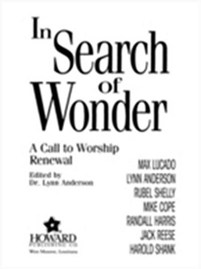 In Search of Wonder