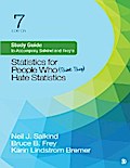 Study Guide to Accompany Salkind and Frey′s Statistics for People Who (Think They) Hate Statistics