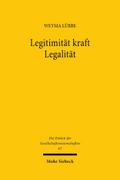 Legitimität kraft Legalität