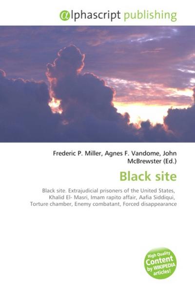 Black site - Frederic P. Miller