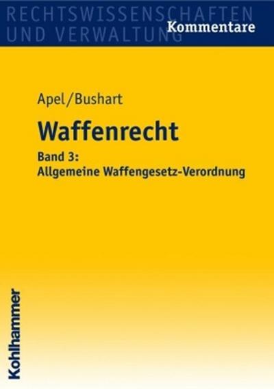 Waffenrecht, Kommentar Allgemeine Waffengesetz-Verordnung (AWaffV), Kommentar