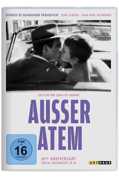 Außer Atem (DVD) 60th Anniv.Edition Min: 87/Mono,DTS-HD/WS s/w