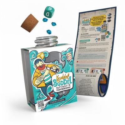 DENKRIESEN - Kuddel Buddel - "Wortsalat im Flaschenformat"