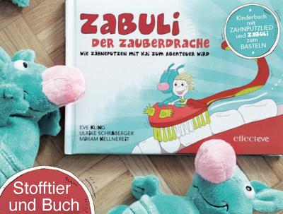 ZABULI-DER ZAUBERDRACHE / Kinder-Zahnputzbuch: ZABULI-DER ZAUBERDRACHE / ZABULI - DER ZAUBERDRACHE (BILDERBUCH + STOFFTIER): Kinder-Zahnputzbuch / Wie ... / Wie Zähneputzen mit Kai zum Erlebnis wird)