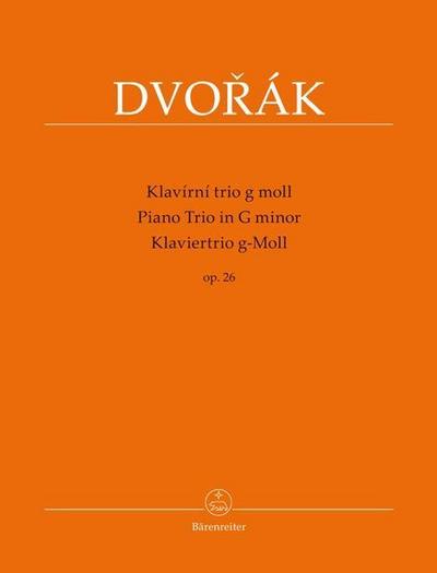 Klaviertrio g-Moll op.26, Partitur mit Stimmen