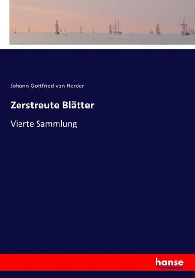 Zerstreute Blätter