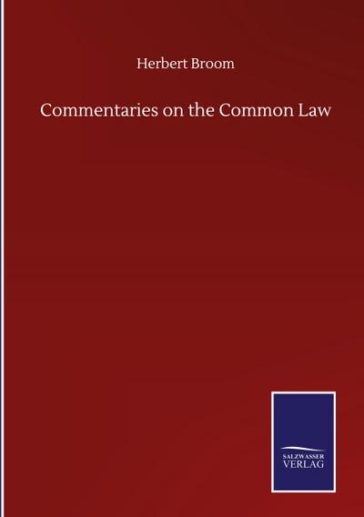 Commentaries on the Common Law