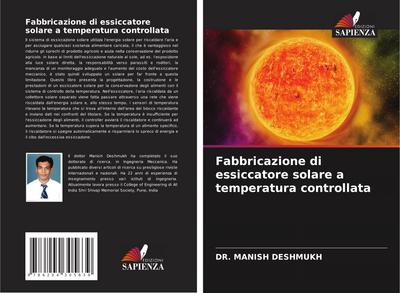 Fabbricazione di essiccatore solare a temperatura controllata