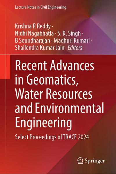Recent Advances in Geomatics, Water Resources and Environmental Engineering