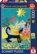 Rosina Wachtmeister - Katze im Blütenmeer