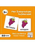 Mein Zweisprachiges Aufdeckspiel, Obst und Gemüse, Polnisch (Kinderspiel)