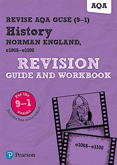 Pearson REVISE AQA GCSE History Norman England, c1066-c1100 Revision Guide and Workbook incl. online revision and quizzes - for 2025 and 2026 exams
