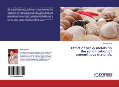 Effect of heavy metals on the solidification of cementitious materials
