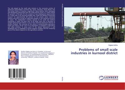 Problems of small scale industries in kurnool district