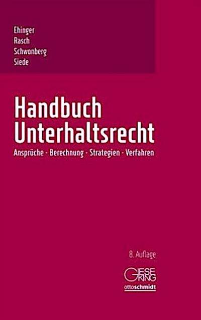Handbuch Unterhaltsrecht