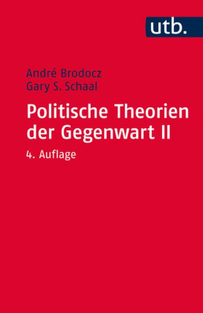 Politische Theorien der Gegenwart II. Bd.2
