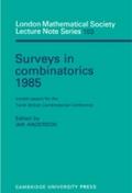 Surveys in Combinatorics 1985