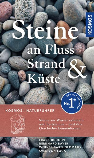 Steine an Fluss, Strand und Küste