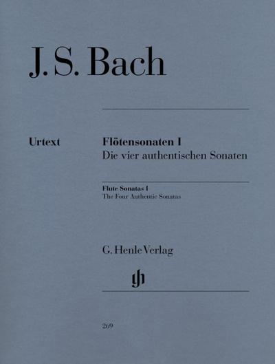 Sonaten für Flöte und Klavier (Cembalo) Johann Sebastian Bach - Flötensonaten, Band I (Die vier authentischen Sonaten)