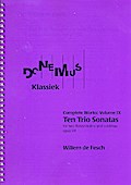10 Trio Sonatas op.7for 2 flutes (violins) and basso continuo