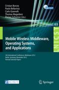 Mobile Wireless Middleware, Operating Systems, and Applications