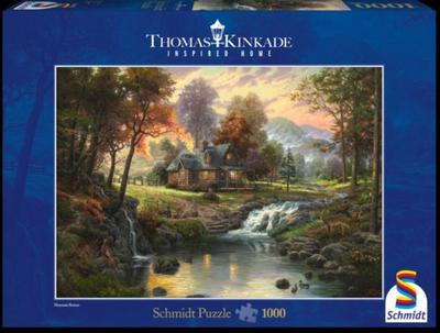 Thomas Kinkade Studios - Holzhaus am Bach